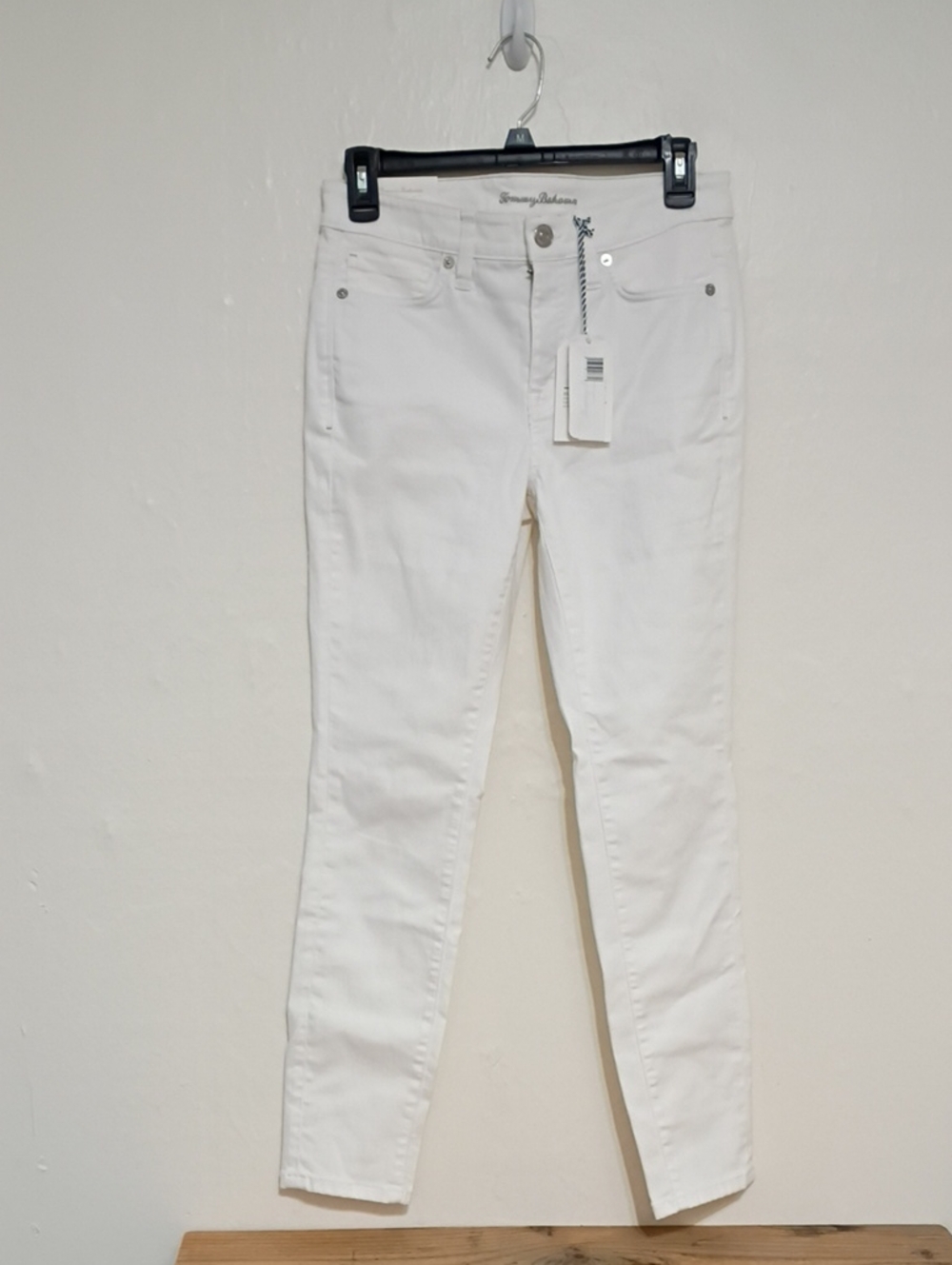 Tommy Bahama White Ella Twill High Rise Ankle Jeans Size 2/28" NWT - Picture 2 of 11